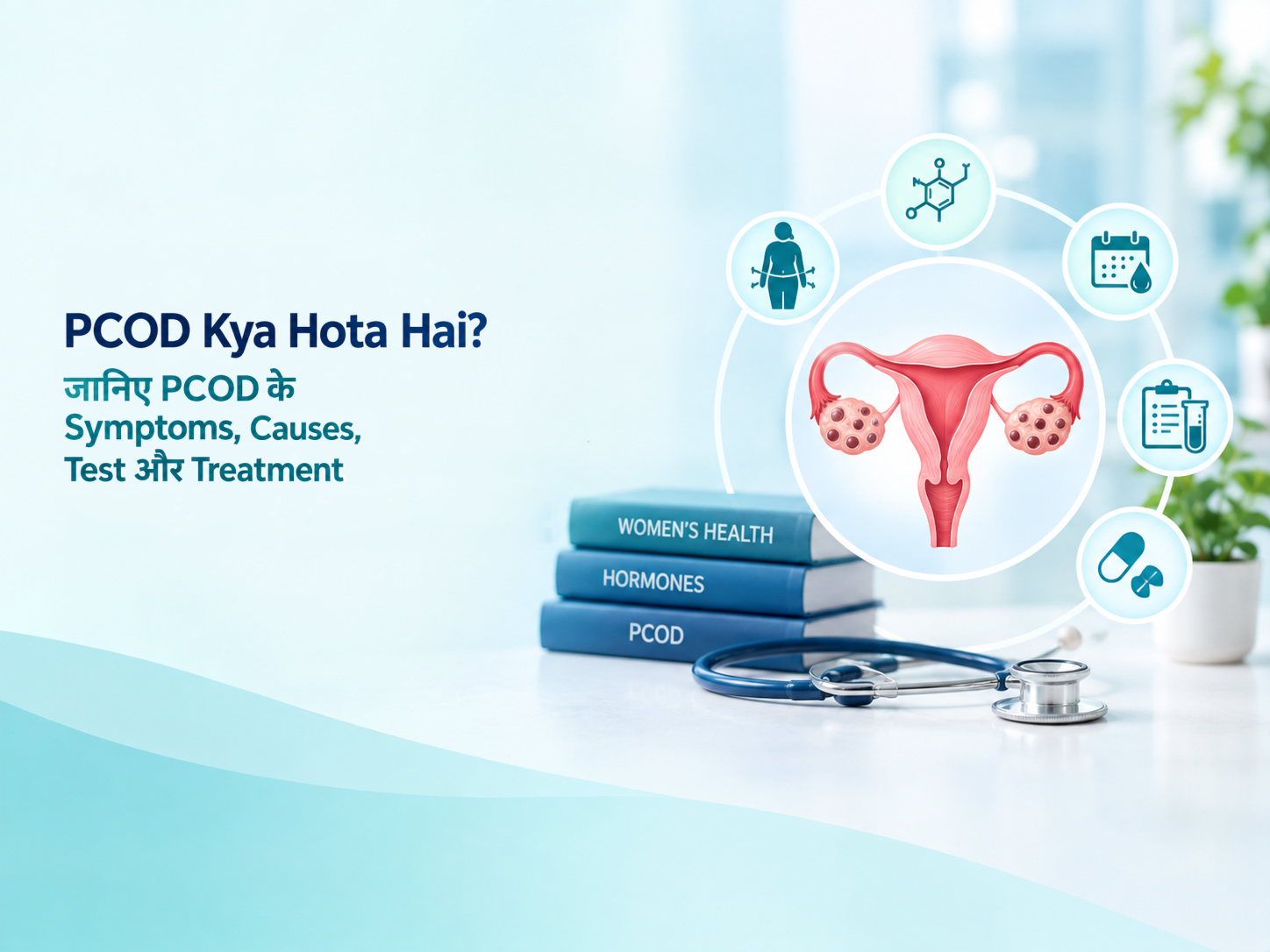 PCOD Kya Hota Hai? जानिए PCOD के Symptoms, Causes, Test और Treatment